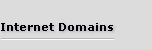 Internet Domains